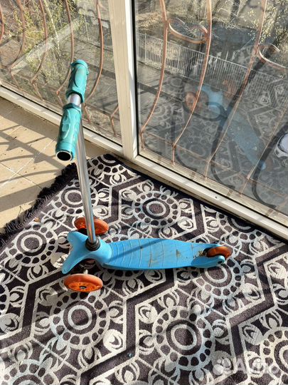 Самокат детский трехколесный бу