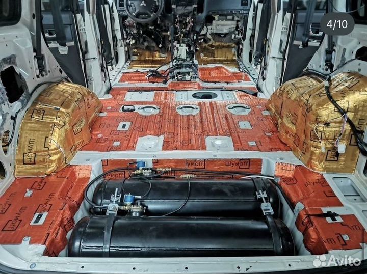 Шумоизоляция автомобиля