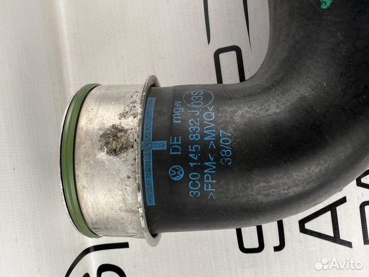 Патрубок интеркулера Volkswagen Passat B6 2.0 BMR