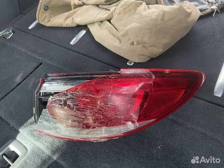 Фонарь задний правый led mazda 6 GJ 2016г