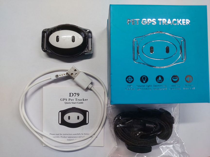 Gps ошейник d79 gps pet tracker