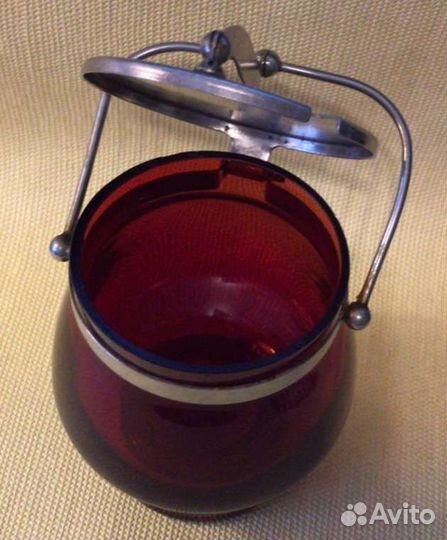 Сахарница стекло СССР