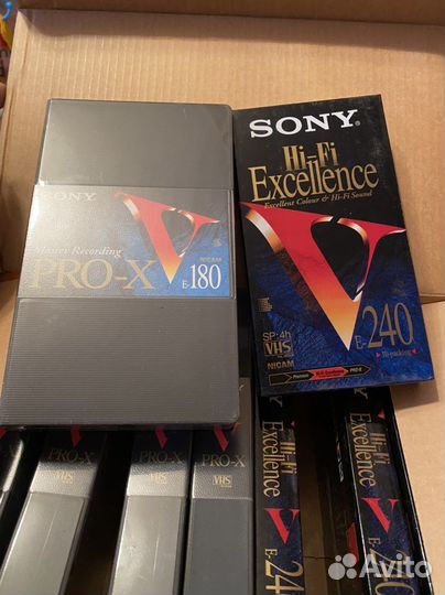 Видео кассеты новые