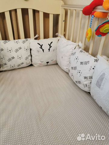 Бортики в кроватку