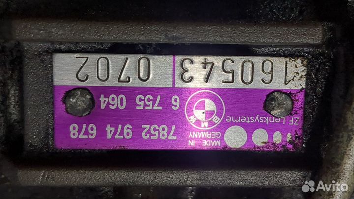 Рейка рулевая с г/у BMW 3 E46, 2002