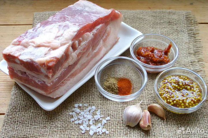 Грудинка свиная без ребра