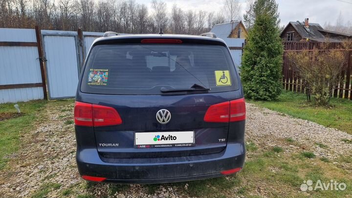 Volkswagen Touran 1.4 AMT, 2012, 228 000 км