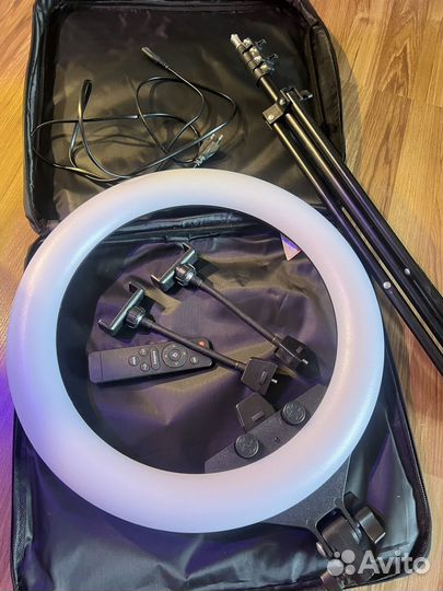 Кольцевая лампа 46см