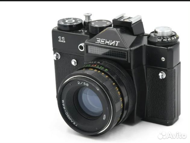 Зеркальный фотоаппарат зенит 11 с объектив
