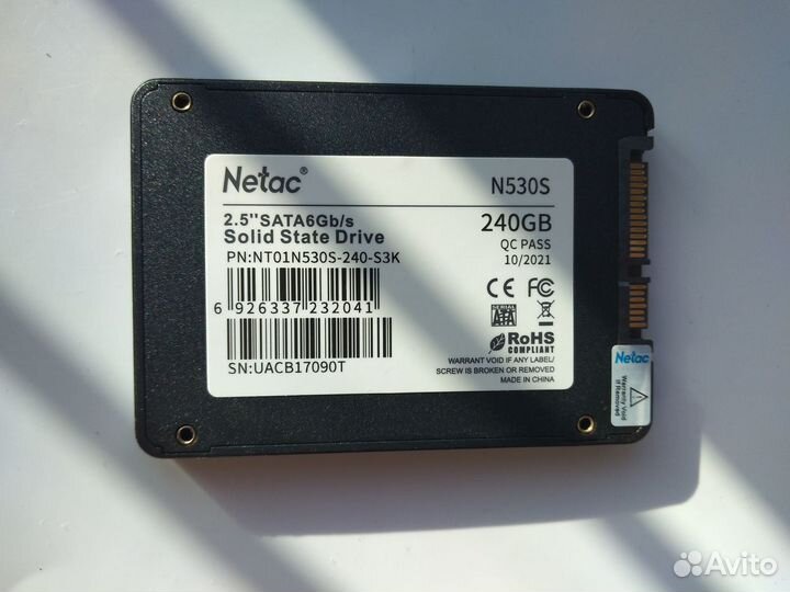 SSD 240GB Netac
