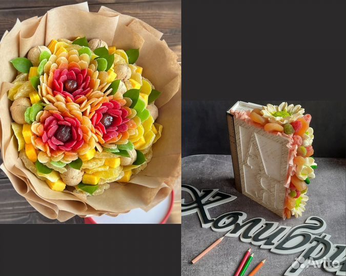 Букет из сухофруктов