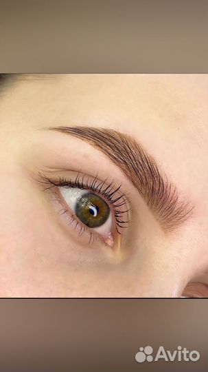 Ламинирование бровей модель