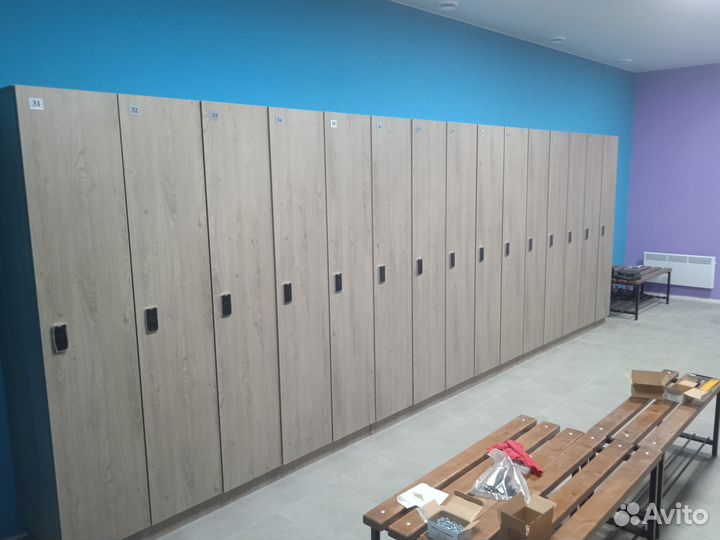 Шкафы для раздевалок