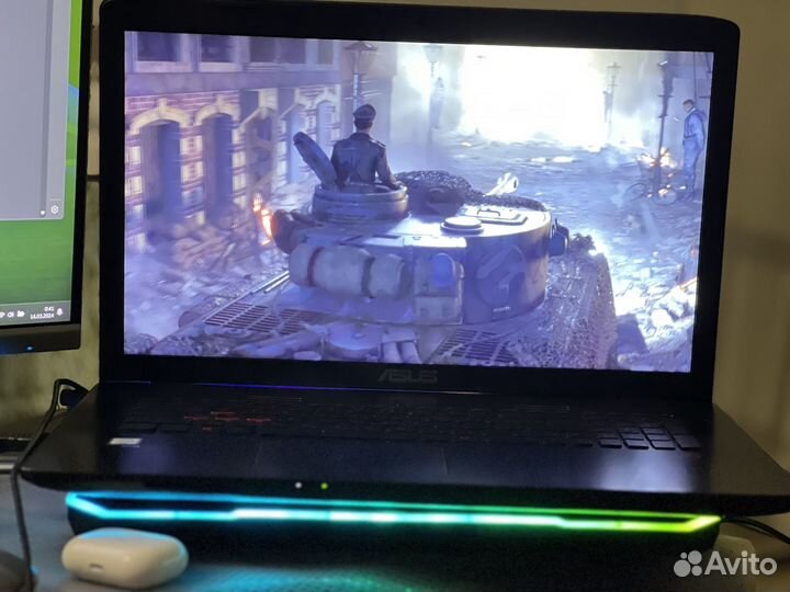 Игровой 17 дюймовый ноут ssd+M2 /gtx960 /12ddr4