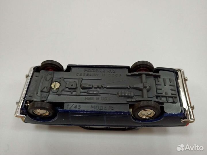 Модель Москвич 412, 1:43, СССР