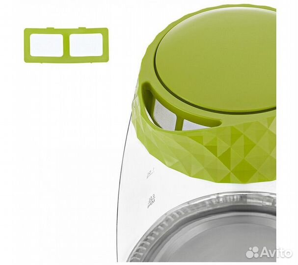 Чайник Kitfort кт-6123-2 салатовый