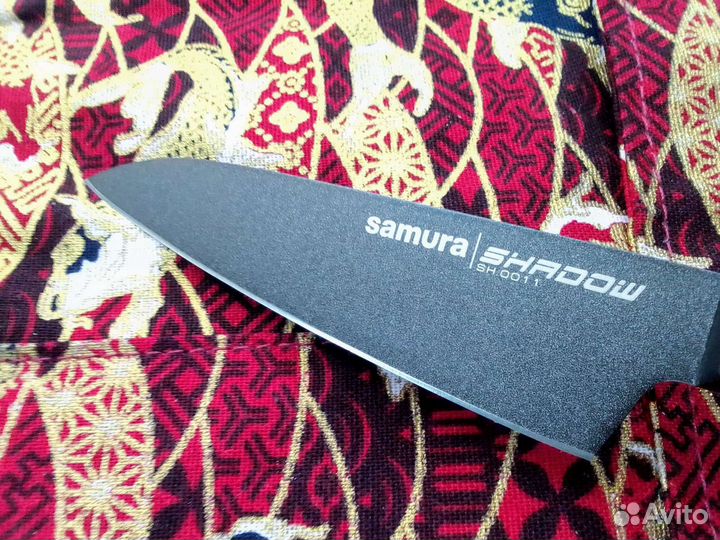 Кухонный нож Овощной Samura Shadow