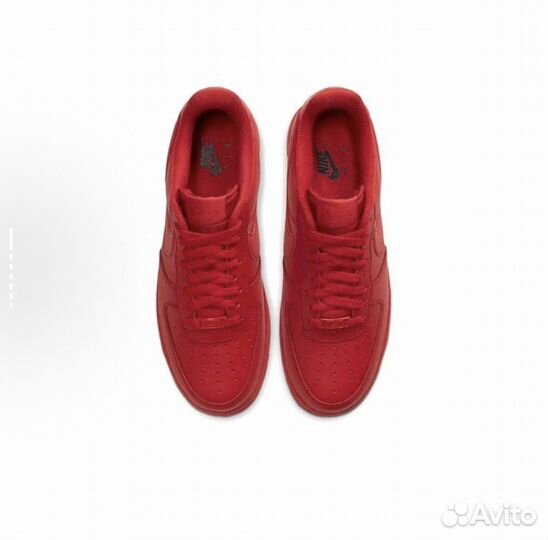 Nike air force 1 low triple red