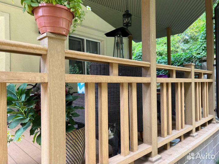 Ограждения из дпк