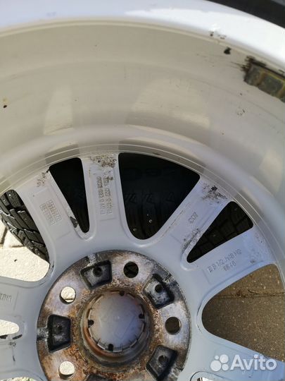 Колеса в сборе r18 зимние bmw