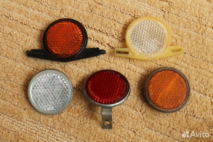 Катафоты СССР для велосипеда