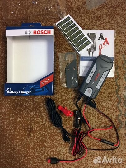 Зарядное устройство акб 12V и 6V для а/м Bosch C3