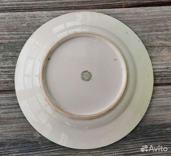 Тарелка Дулёво газета Правда СССР 1920 - 1930 гг