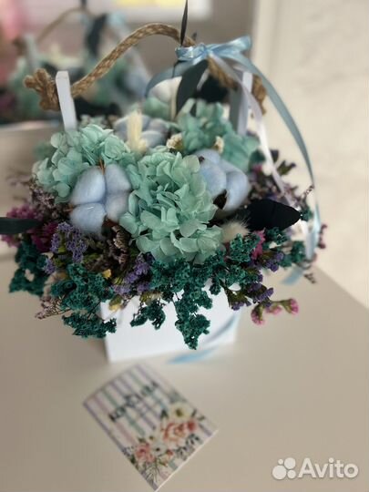 Цветы (букеты из сухоцветов)