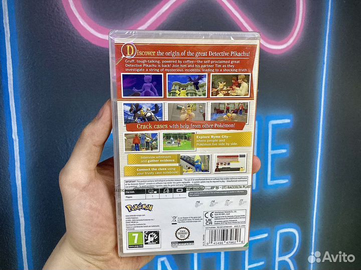 Картридж Detective Pikachu returns