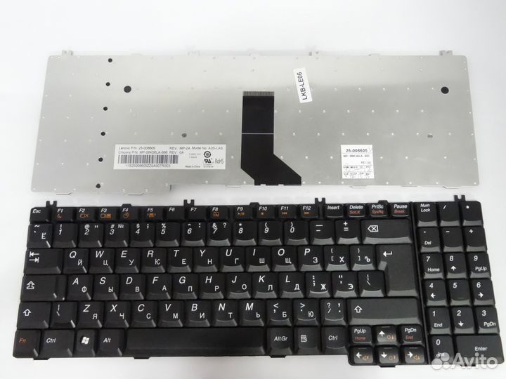 Клавиатура lenovo ideapad G550 G550A G555 B550 B56
