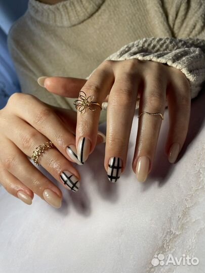 Маникюр с покрытием