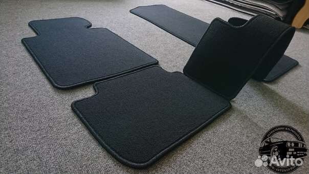 Автоковрики для BMW 3 серии e46, чёрные