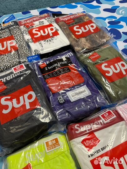 Трусы Supreme Boxers Hanes