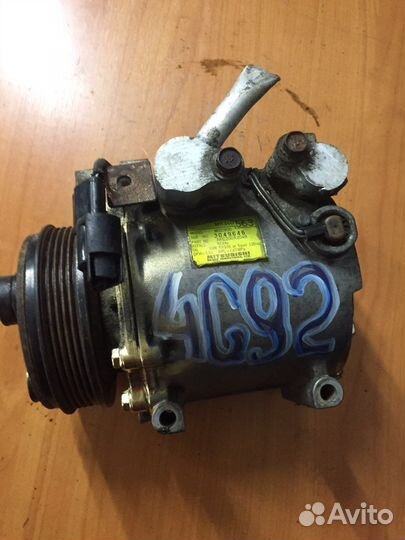 Компрессор кондиционера mitsubishi lancer 9 4g92