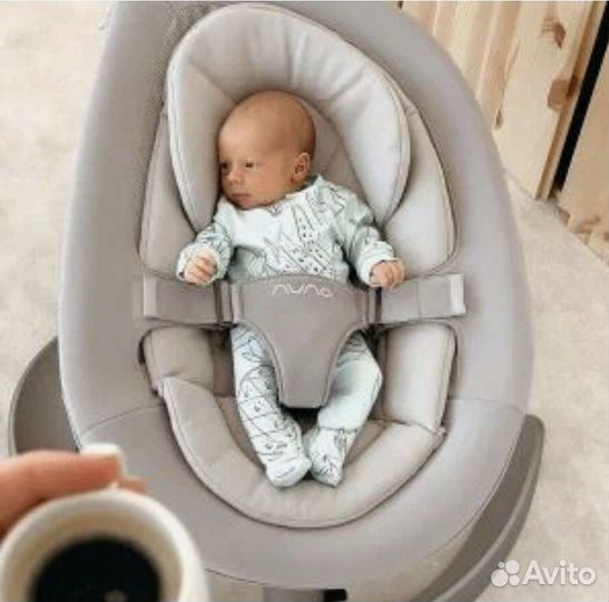 Шезлонг nuna leaf grow