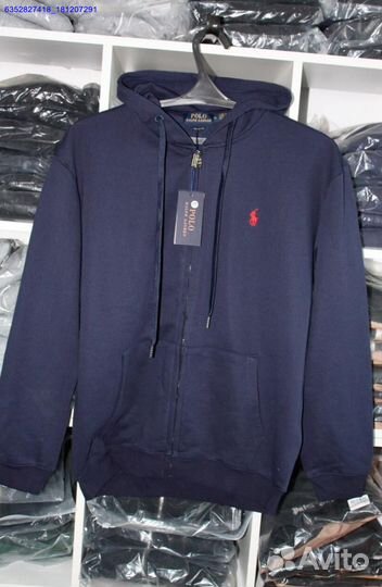 Polo Ralph Lauren зип худи хлопок (Арт.45516)