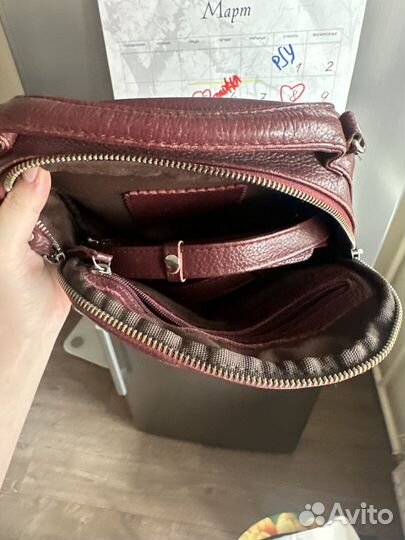 Сумка женская натуральная кожа бу twota