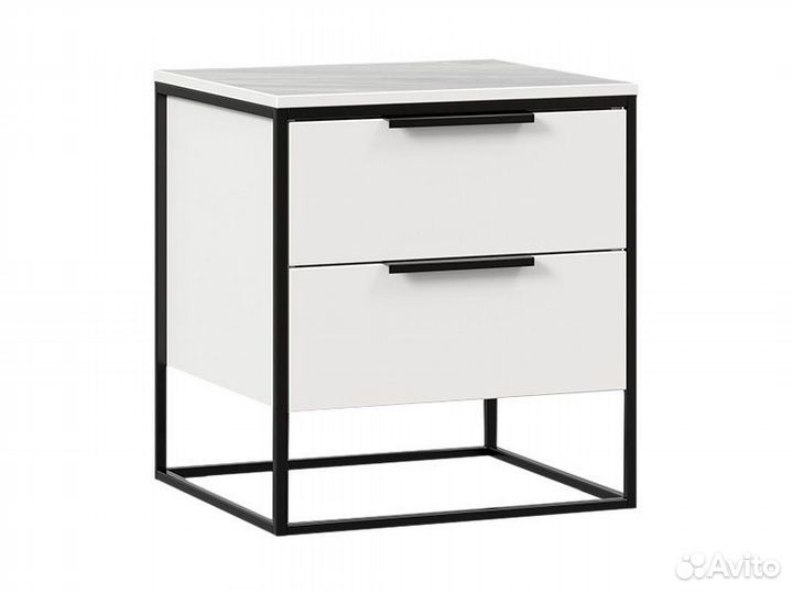 Тумба прикроватная Норд Белый