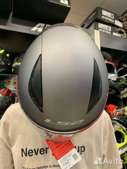 Мотошлем дорожный LS2 FF353 серый