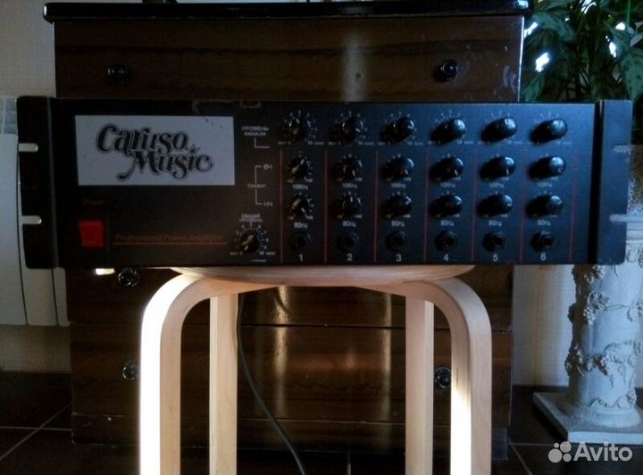 Профессиональный 6-ти канальный усилитель