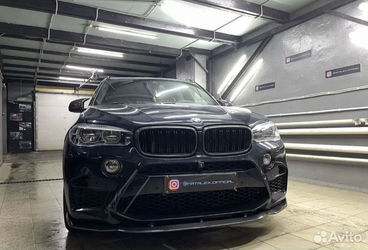 Сплиттер BMW X5 F85 X6 F86, Paradigm, карбон