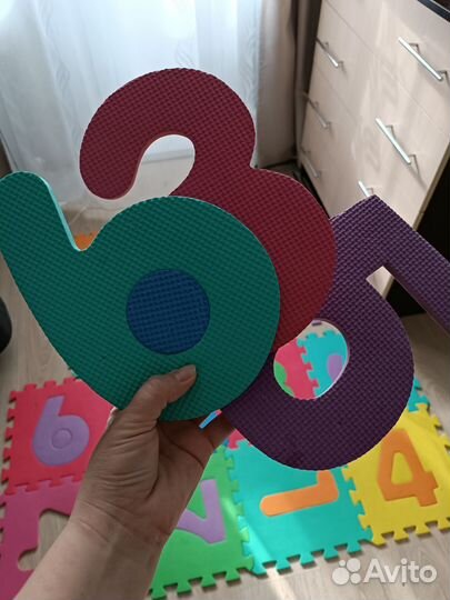Детский коврик пазл