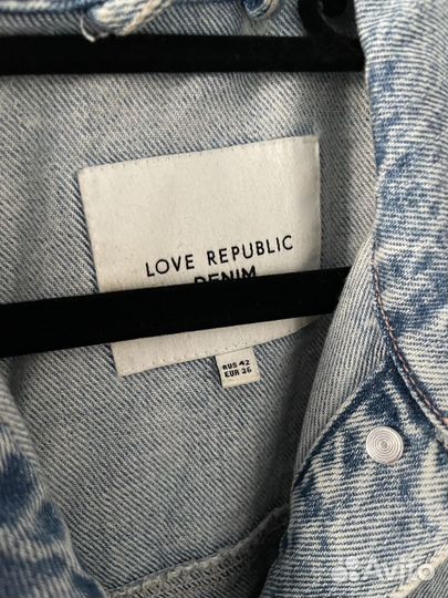 Комбинезон джинсовый love republic s