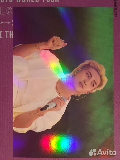 Официальные голографические открытки BTS sowoozoo