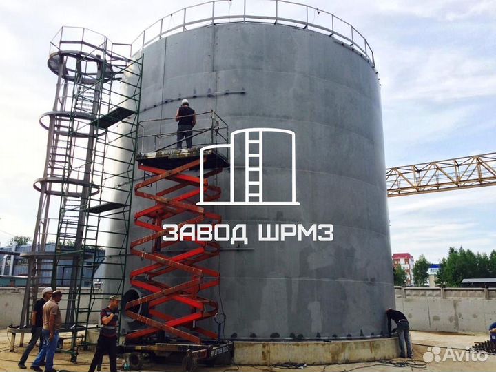 Резервуар вертикальный стальной 700 кубов