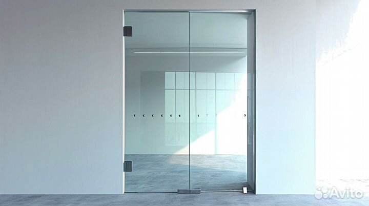 Стеклянные двери