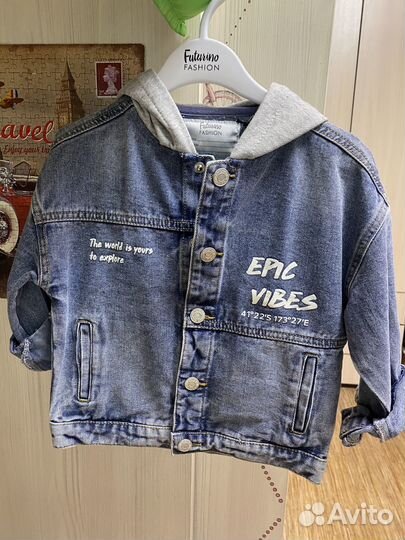 Куртка джинсовая новая futurino