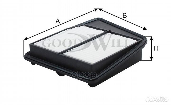 Фильтр воздушный honda accord viii