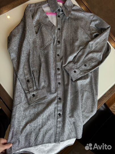 Платье рубашка 46 48 размер