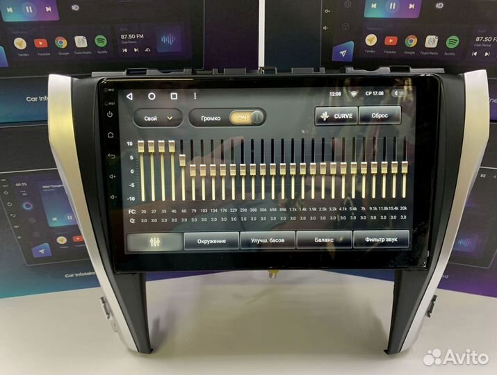 Магнитола Teyes CC3 4/64 для Toyota Camry 55